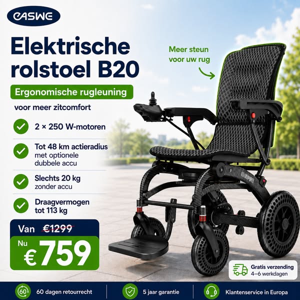 Easwe B20 nu voor slechts € 759