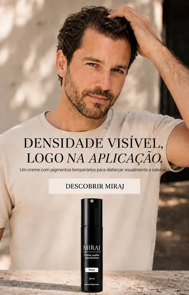Cabelo ralo? Densidade visível em 15 minutos