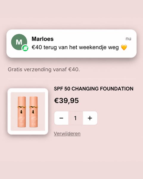 Eén foundation die zich aanpast aan je huid
