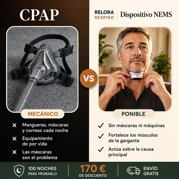 Soluciona la apnea del sueño y los ronquidos de raíz