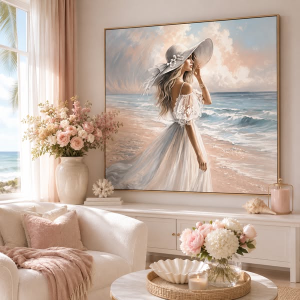 Peinture Diamant La Demoiselle — Créez l'élégance avec vos mains !