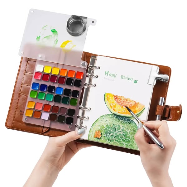 Watercolor Travel Sketchbook Set - Large size | Fuumuui