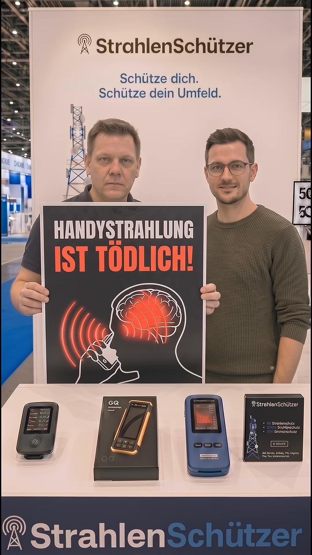 Handystrahlungen Blockieren