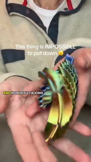 3D Printed Articulated Dragon Egg – Twist, Reveal, Fidget