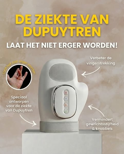 Houd je vingers soepel bij Dupuytren