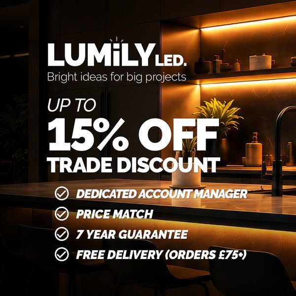15% off with a trade account