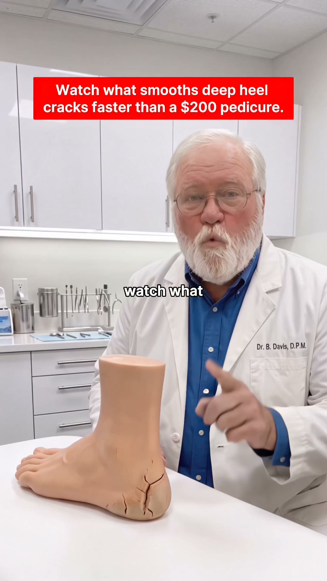 Diabetic heel cracks? Vaseline won’t fix this…