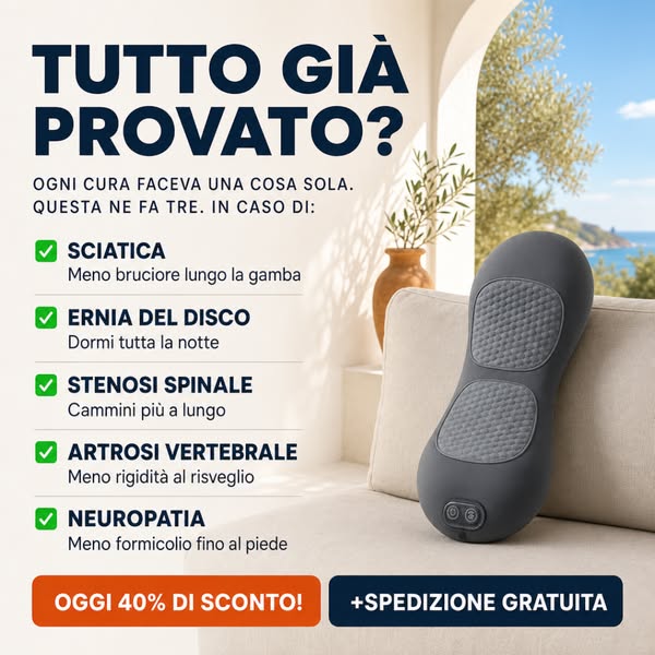 Meno di due sedute dal fisio