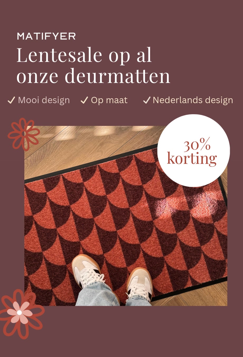 Op maat gemaakte deurmatten!