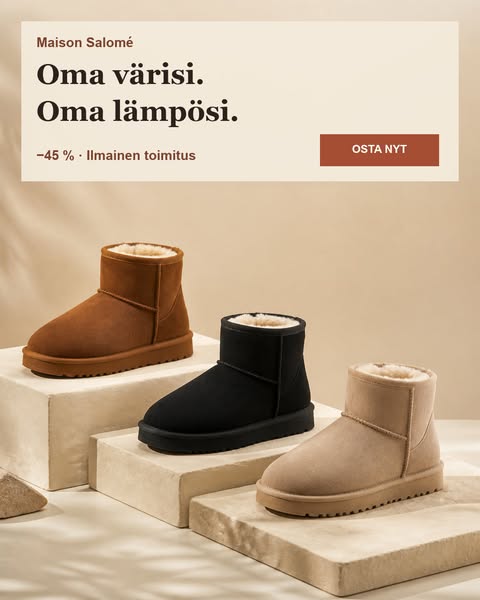 Kauden aloitustarjous: −45 %