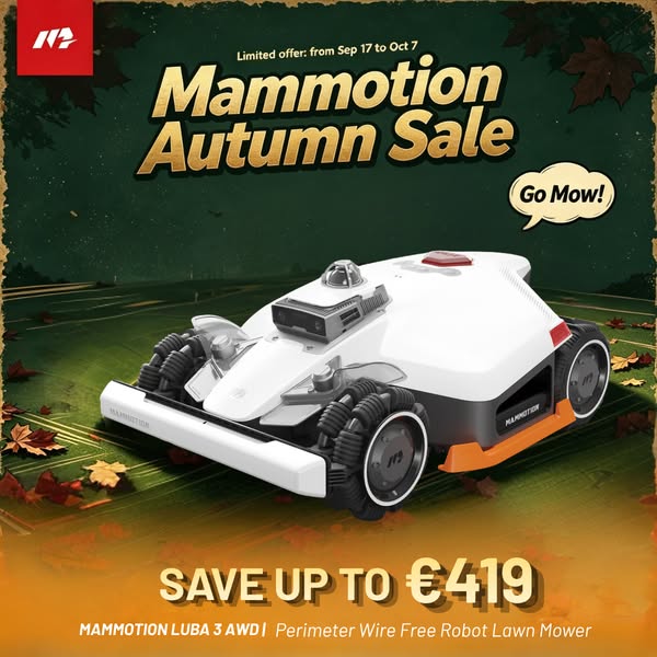 Mammotion Autumn Sale