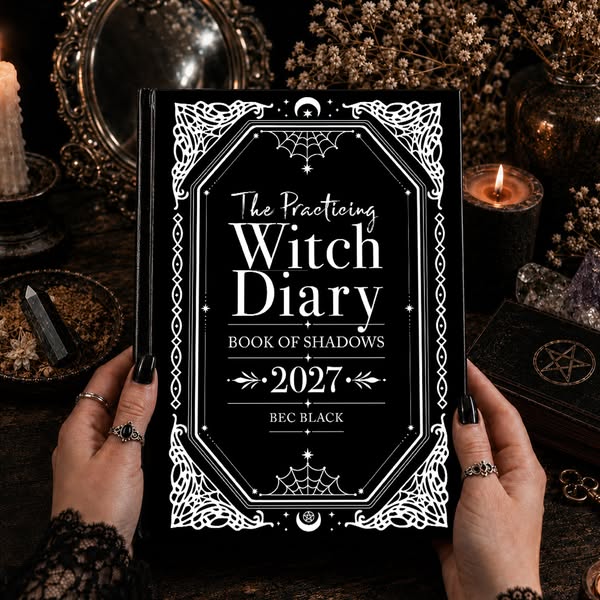 The Practicing Witch Diary Book of Shadows – Grimoire