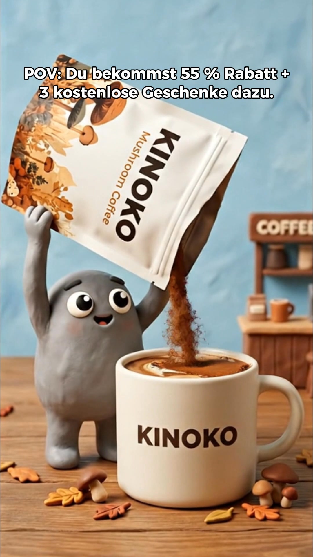 Gieß dir eine bessere Tasse Kaffee ein