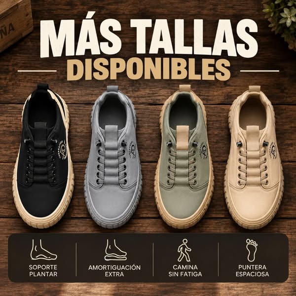 La comodidad que notarás desde el primer paso