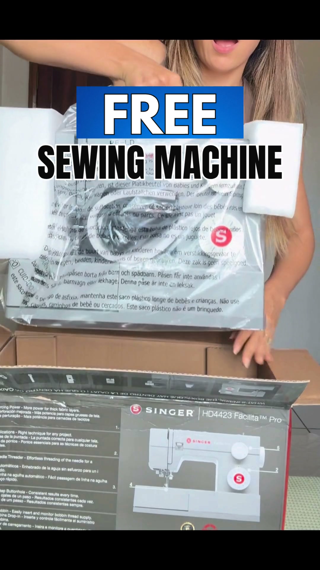 FREE SEWING MACHINE