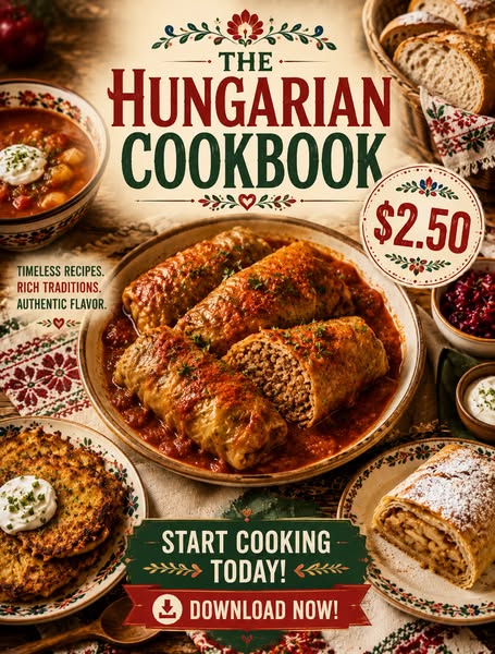 The Hungarian Cookbook — Only $2.50