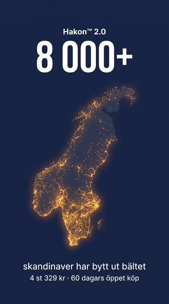 Över 8 000 har bytt ut bältet