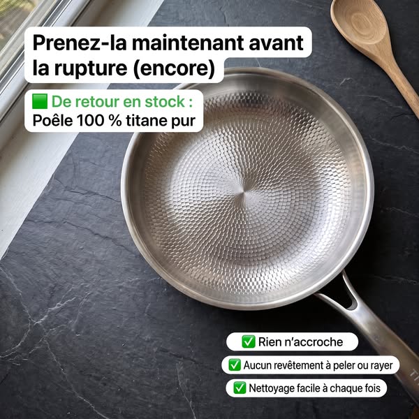 Je me suis complètement trompée sur cette poêle.