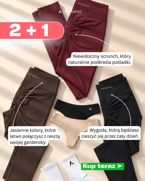 Oferta kończy się o północy: 2+1 GRATIS