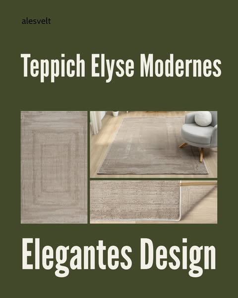 Teppich Elyse modernes und elegantes Design 10 mm Höhe 160 x 230 cm 20