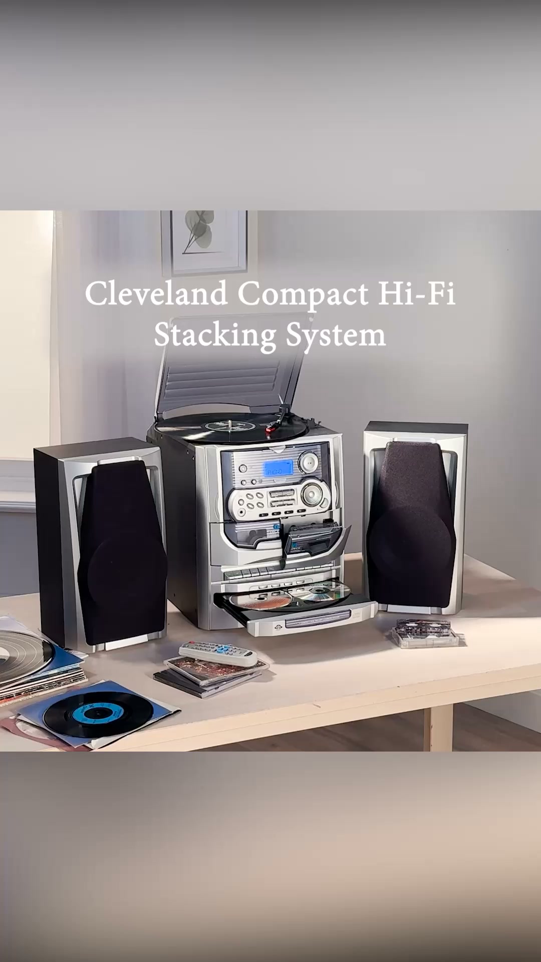 Record Player Hi-Fi System | Save Before Stock Goes!
