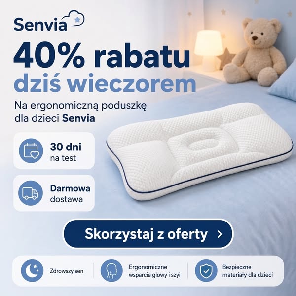 SENVIA™ - Poduszka profilowana dla dzieci