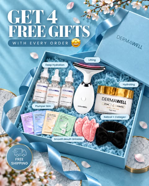 50% OFF + 4 Free Gifts Today!