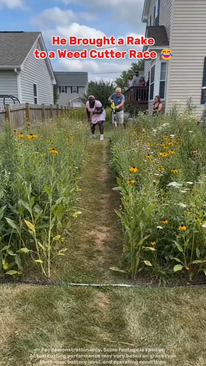 Cutting grass made easy