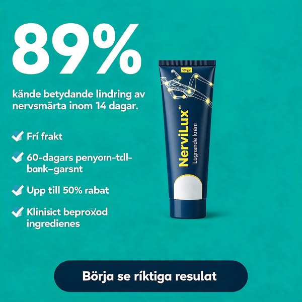 Äntligen — för brännande fötter och nervsmärta��
