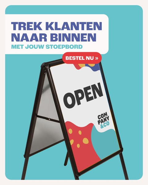 Maak van passanten klanten