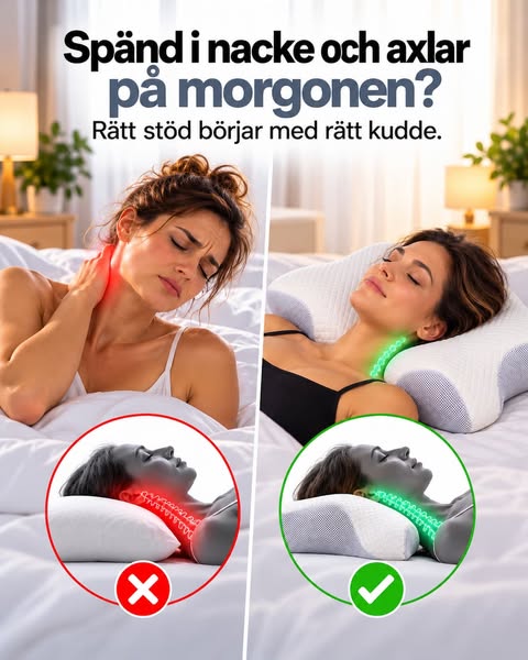 Stöd för nacken, natt efter natt