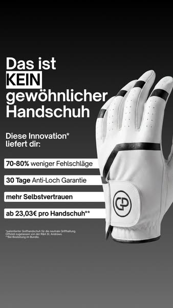 Perfekter Griff bei jedem Schlag!