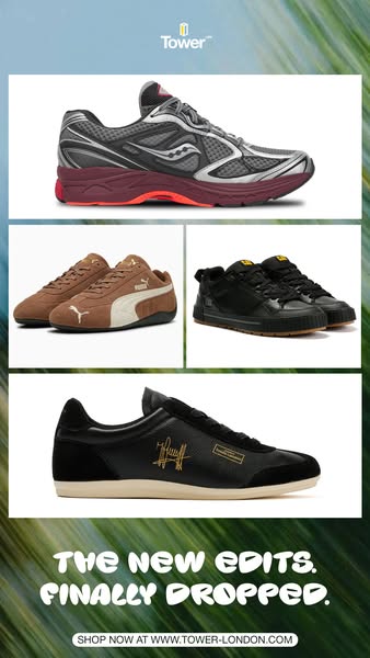 NEW IN FOOTWEAR: Use code TL15 for 15% Off