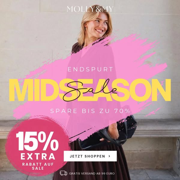 MIDSEASON SALE + 15% EXTRA
