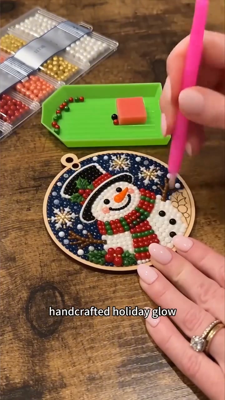 Christmas DIY Diamond Painting Ornaments Kit (6 PCS)
