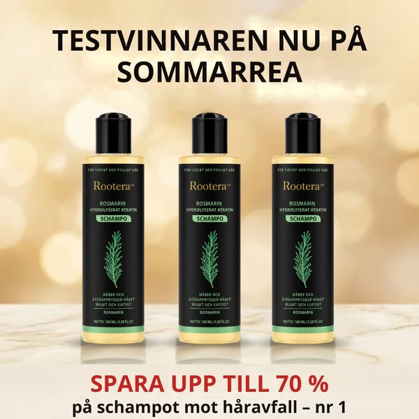 Kvinna med håravfall: läs det här innan det är för sent