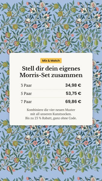 Stell dir dein Morris-Set zusammen