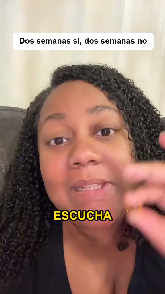 Dos semanas sí, dos semanas no
