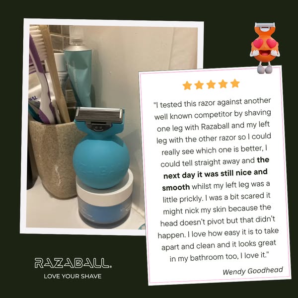 The Razaball VS Stick Razor For a Smoother Shave