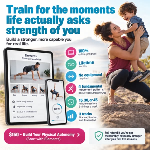 Start building strength that shows up in daily life