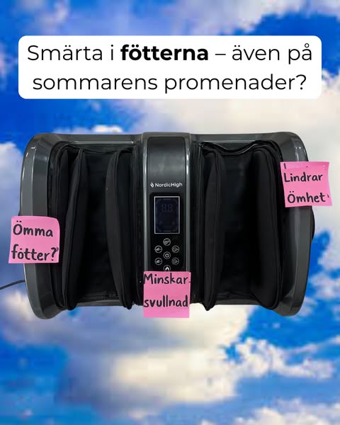 Smärta i fötterna – även på sommarens promenader?