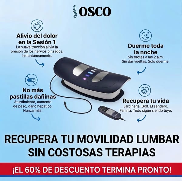 El secreto para descomprimir la columna sin ir al fisioterapeuta.