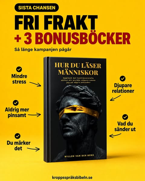 Fri frakt + 3 bonusböcker, bara ett tag till