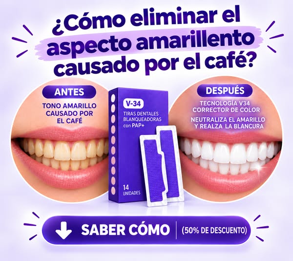 Cómo eliminar las manchas del café y recuperar una sonrisa más blanca