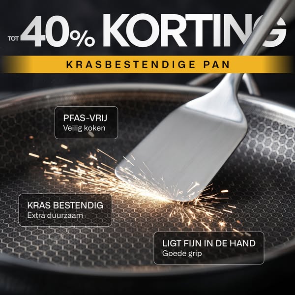 100% PFAS-vrije pannen