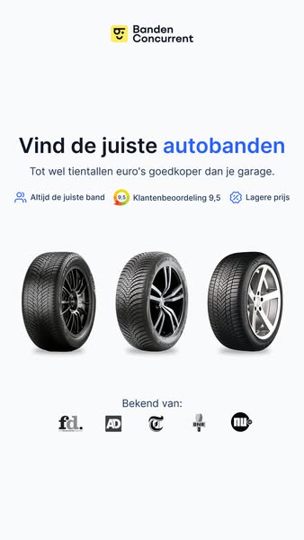 Tot 30% goedkopere autobanden