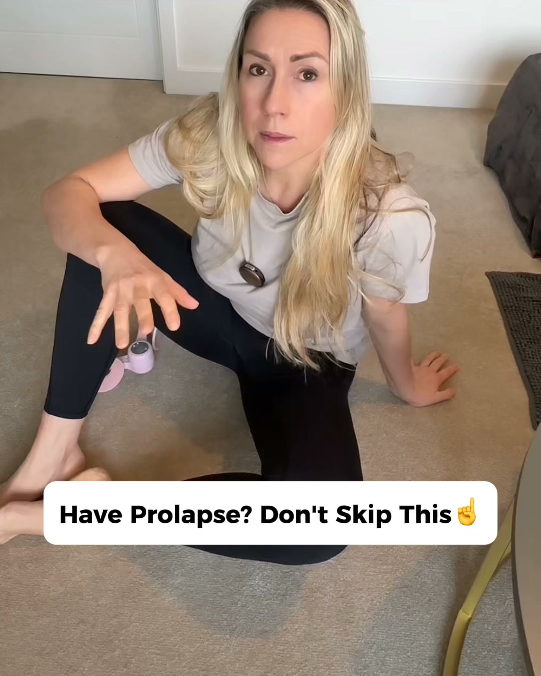 Have Prolapse? Your Inner Thighs and Pelvic Floor Support It Together — This Trains Both