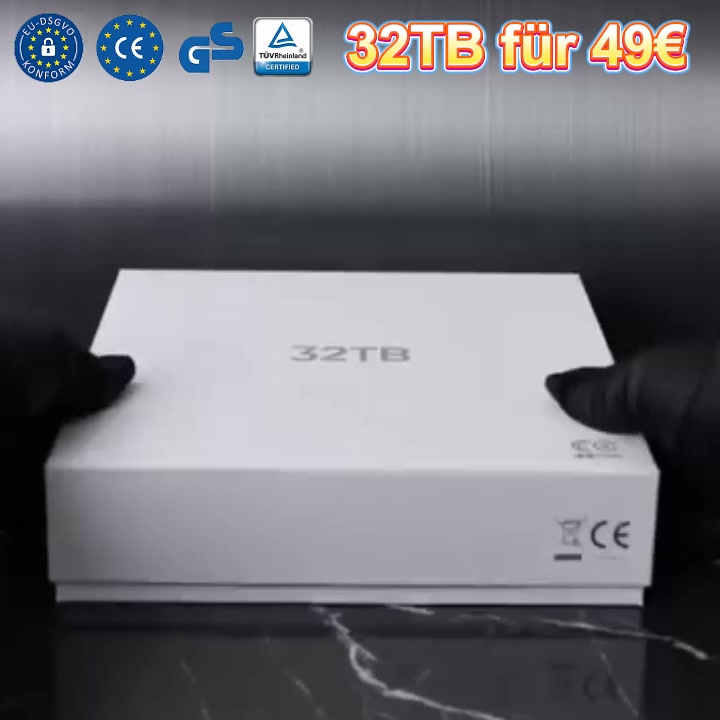 CHIP-MANGEL ALERT: LETZTE CHARGE! 50 % RABATT AUF DIE 32TB MAG-SYNC™ HYPER SSD!