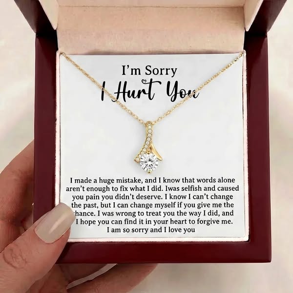 To My Smokin' Hot Wifey Forever Love Necklace - Funny & Romantic Gift From Husband