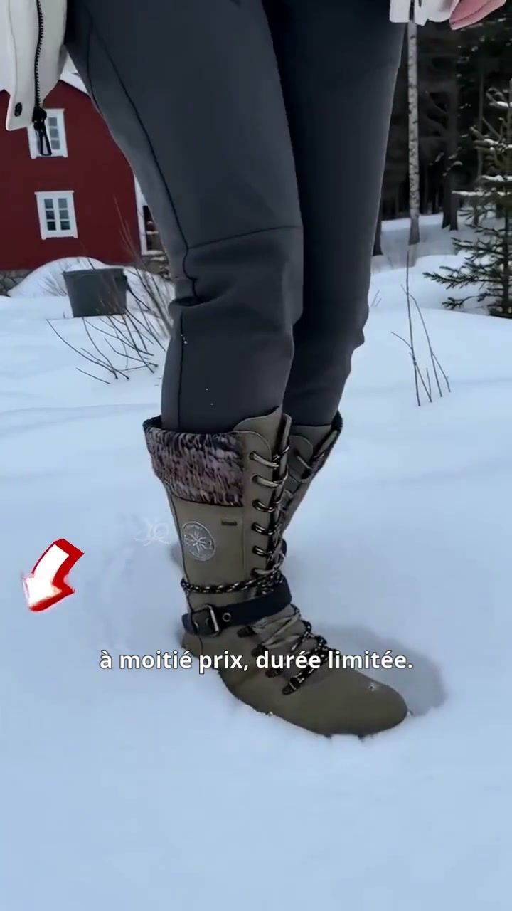 Cliquez sur le lien pour garder vos pieds bien au chaud tout l'hiver !